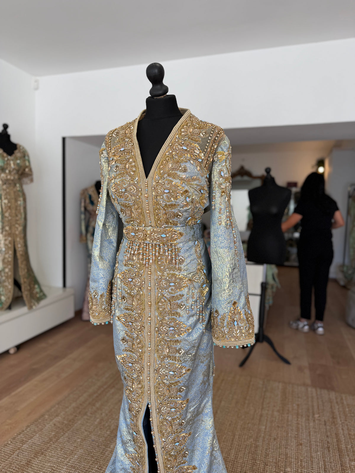 Caftan Brocade Ice