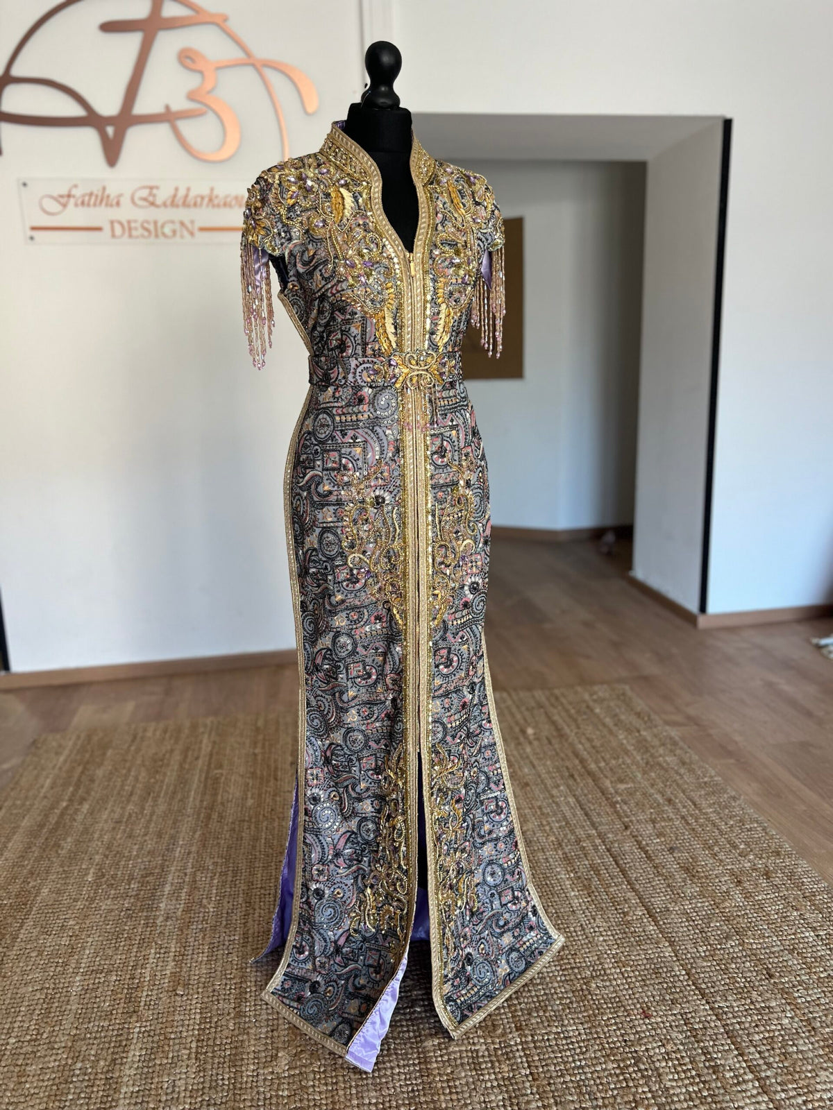 Caftan brocade
