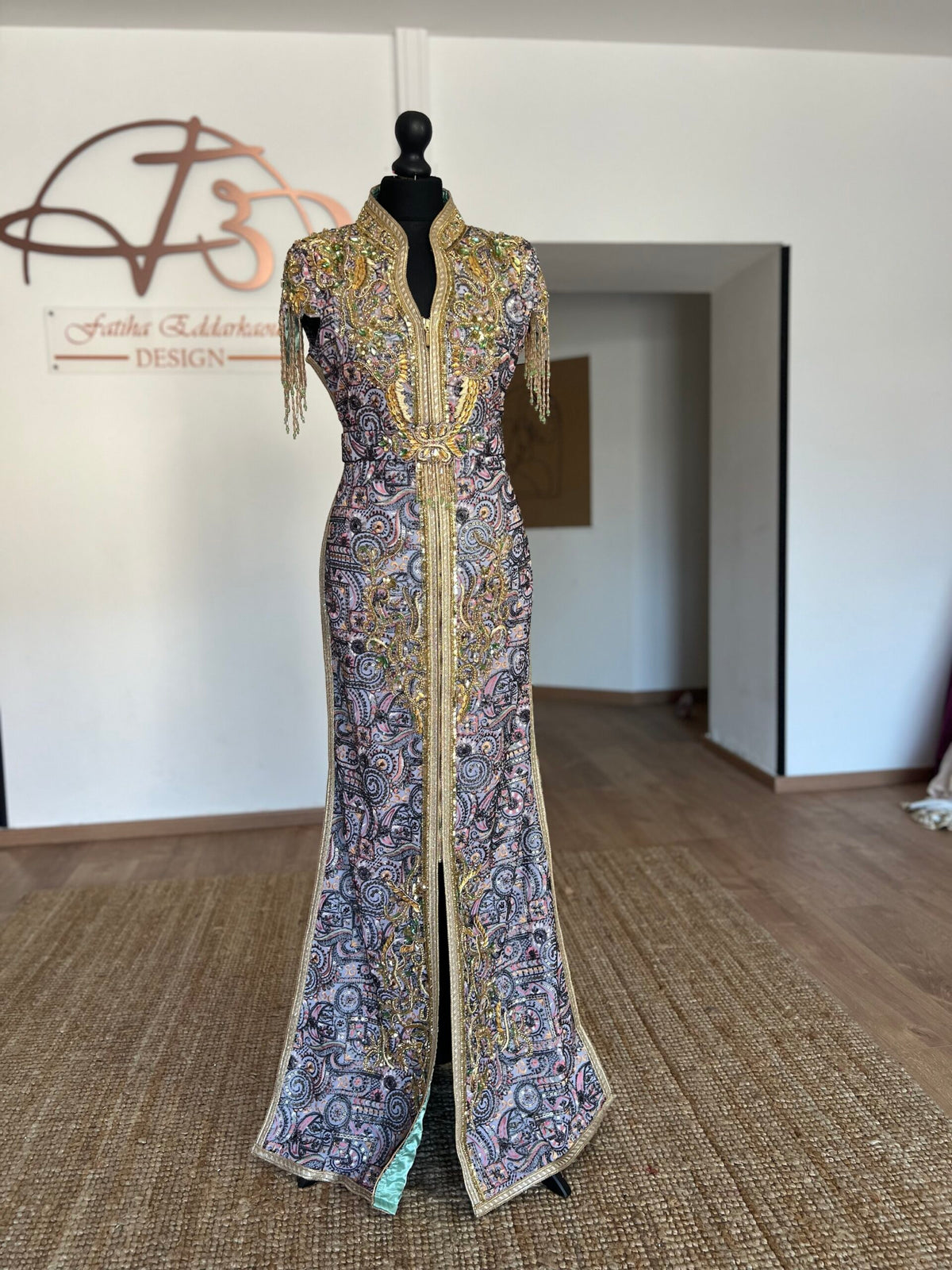 Caftan brocade