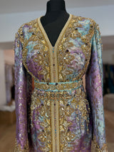 Caftan Brocade lavend