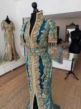 Caftan Brocade green