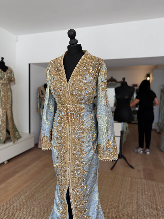 Caftan Brocade Ice