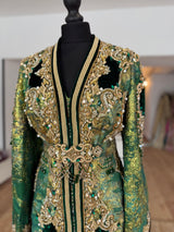 Caftan sirène Émeraude
