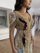 Caftan Brocade flower