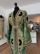 Caftan sirène Émeraude
