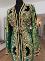 Caftan sirène Émeraude