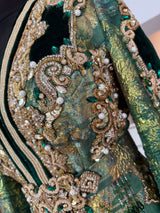 Caftan sirène Émeraude