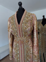 Caftan Brocade Salmon