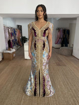 Caftan Brocade flower