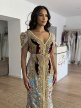 Caftan Brocade flower