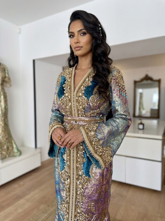 Caftan Brocade Stone