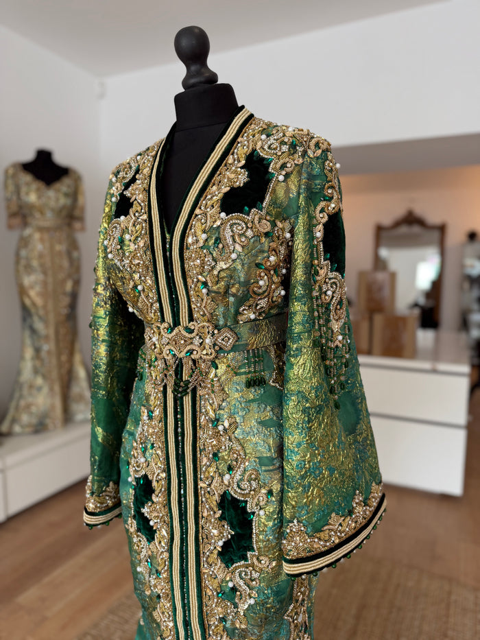 Caftan sirène Émeraude