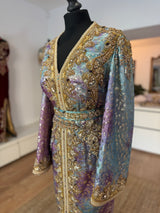 Caftan Brocade lavend