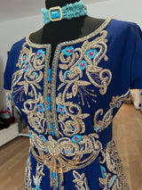 Caftan Shorts Mélina Blue