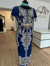 Caftan Shorts Mélina Blue
