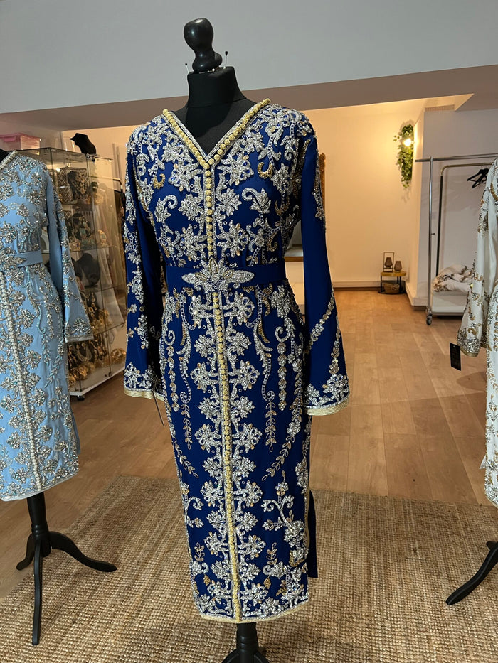 Caftan Shorts Clara Blue