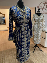 Caftan Shorts Clara Blue