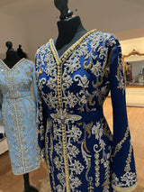 Caftan Shorts Clara Blue