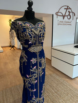Caftan Shorts Énora blue