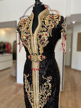 Caftan Shine rouge