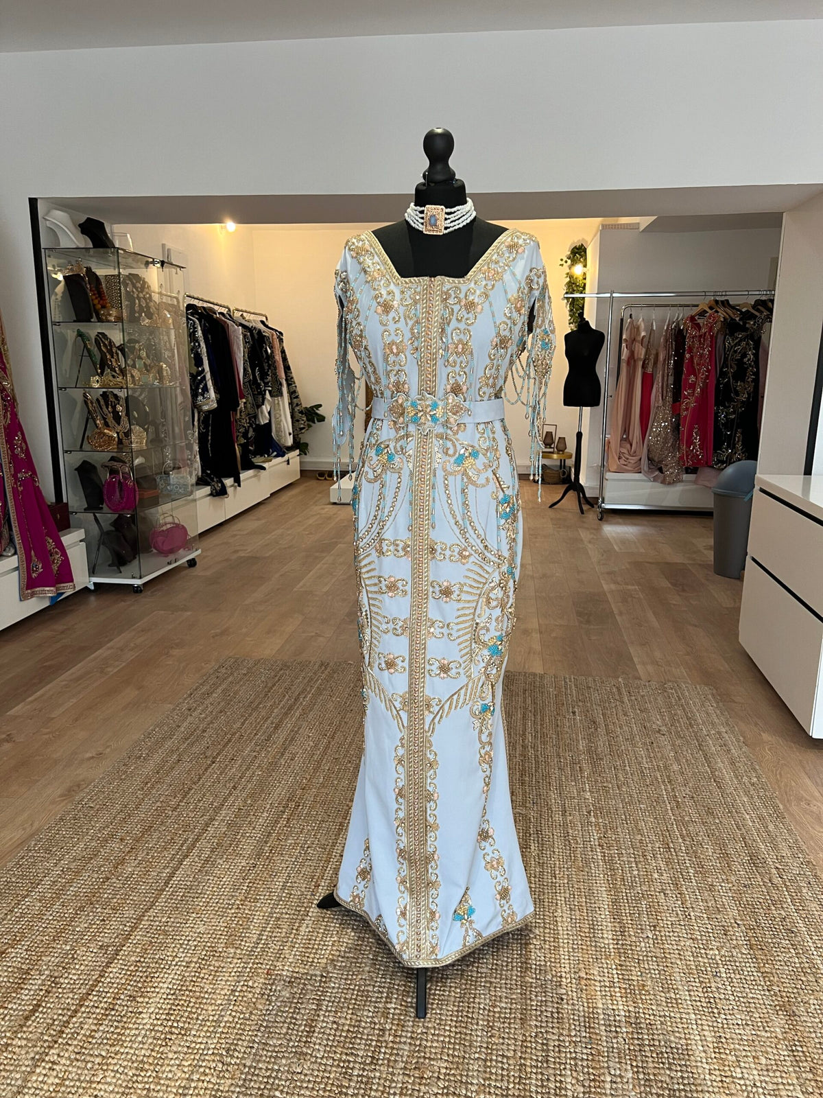 Caftan Shorts Melanie ice