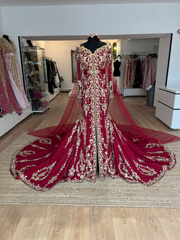 caftan sirène haut de gamme