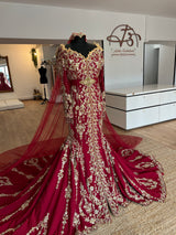 caftan sirène haut de gamme