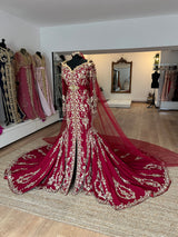 caftan sirène haut de gamme
