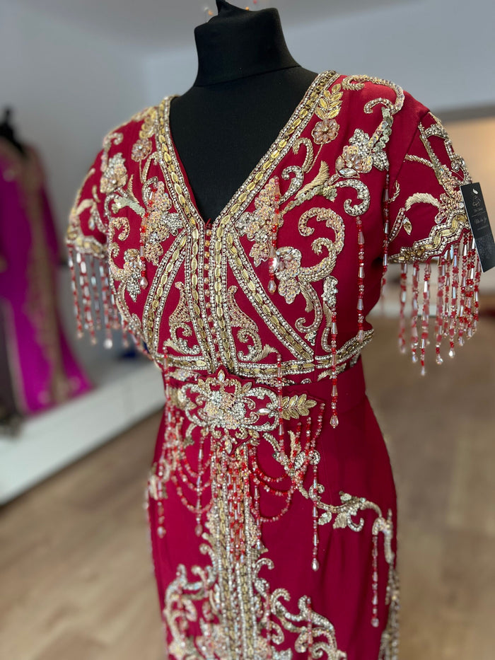 Caftan short Maeva