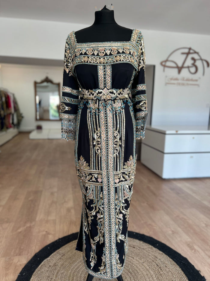 Caftan sirène Black