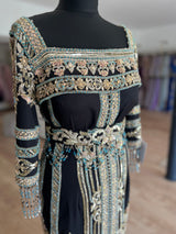 Caftan sirène Black