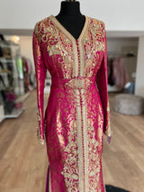 Caftan sirène brocade