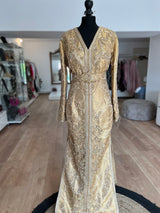 Caftan sirène brocade