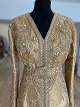 Caftan sirène brocade
