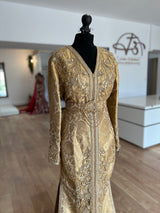 Caftan sirène brocade