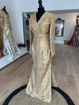 Caftan sirène brocade