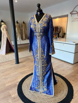Caftan brocade Blue