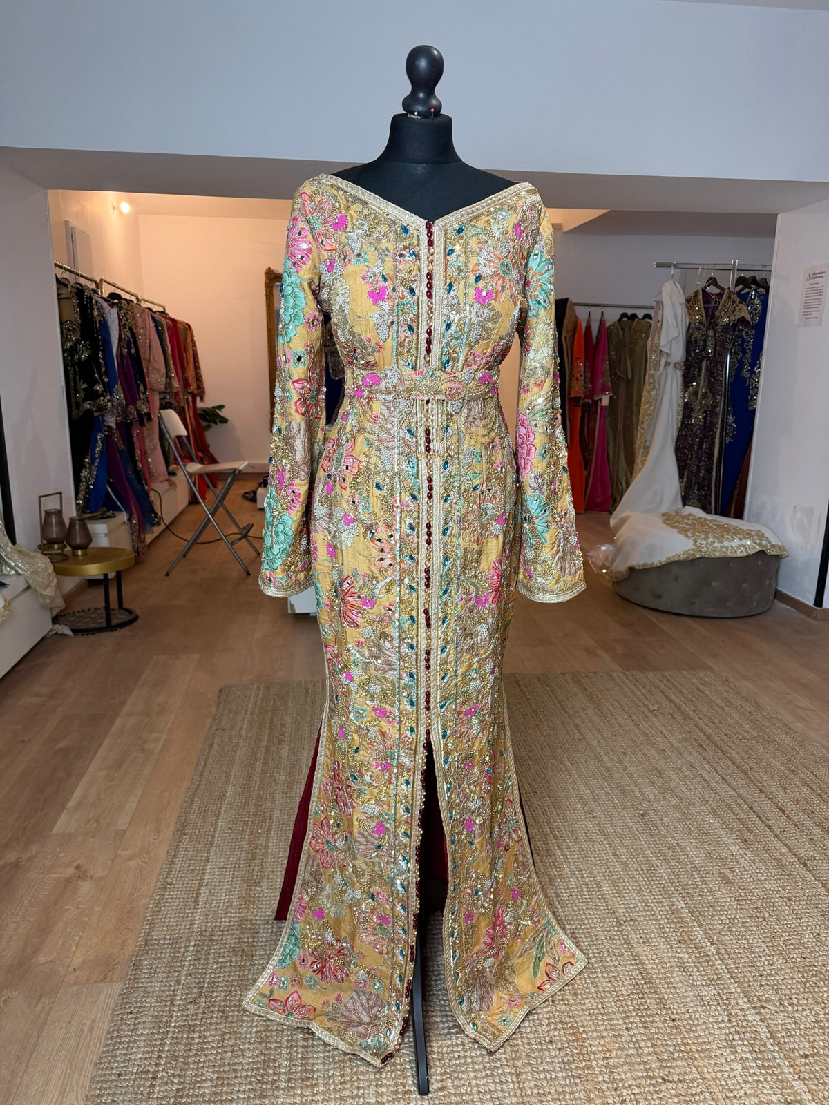 Caftan terracotta