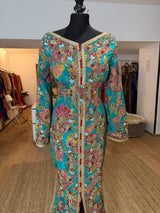 Caftan turquoise