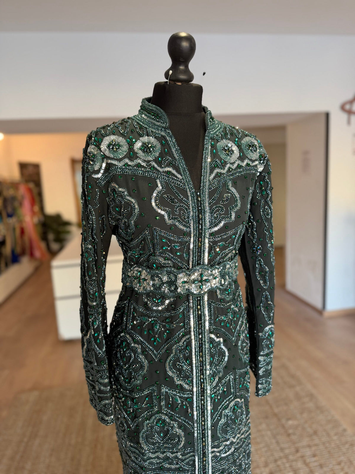 Caftan Full green