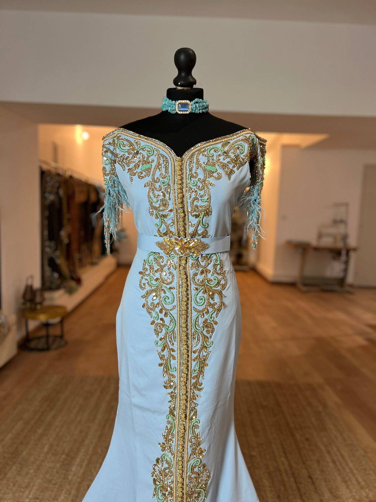 Taille42 Caftan sirène Soukayna