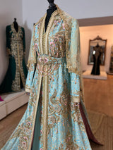 Takchita Ziana Brocade minte