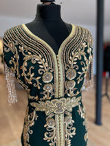 Caftan Shorts vert royal Wassila