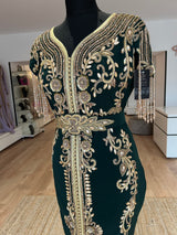 Caftan Shorts vert royal Wassila