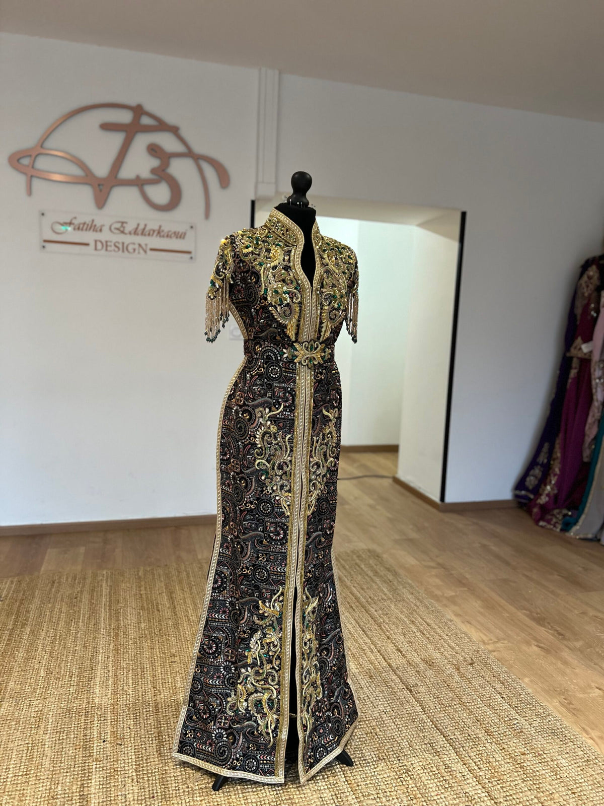 Caftan brocade