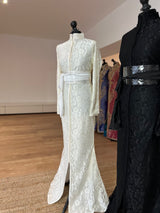 Caftan dentelle blanc 2