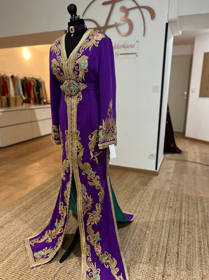 Caftan  Purple