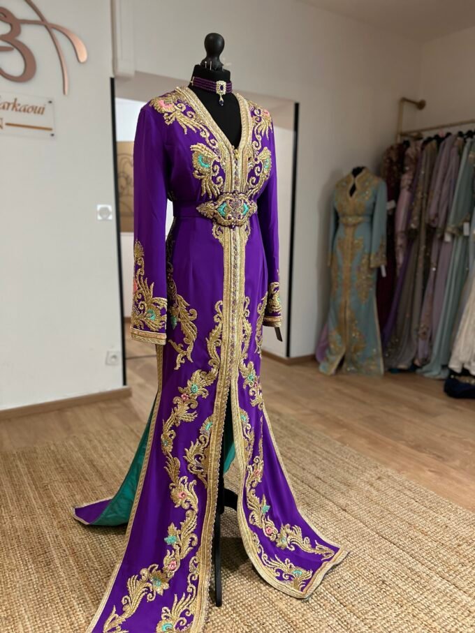 Caftan  Purple