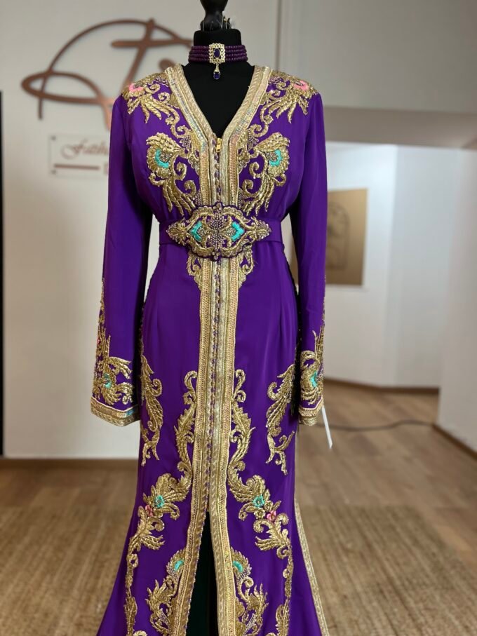 Caftan  Purple