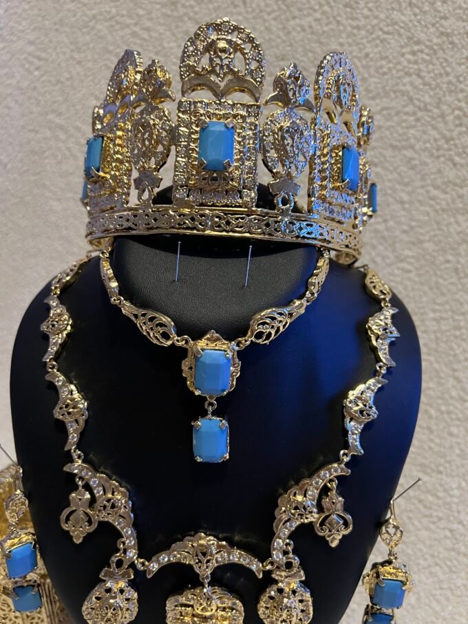 Parure 55 BLEU INDIEN